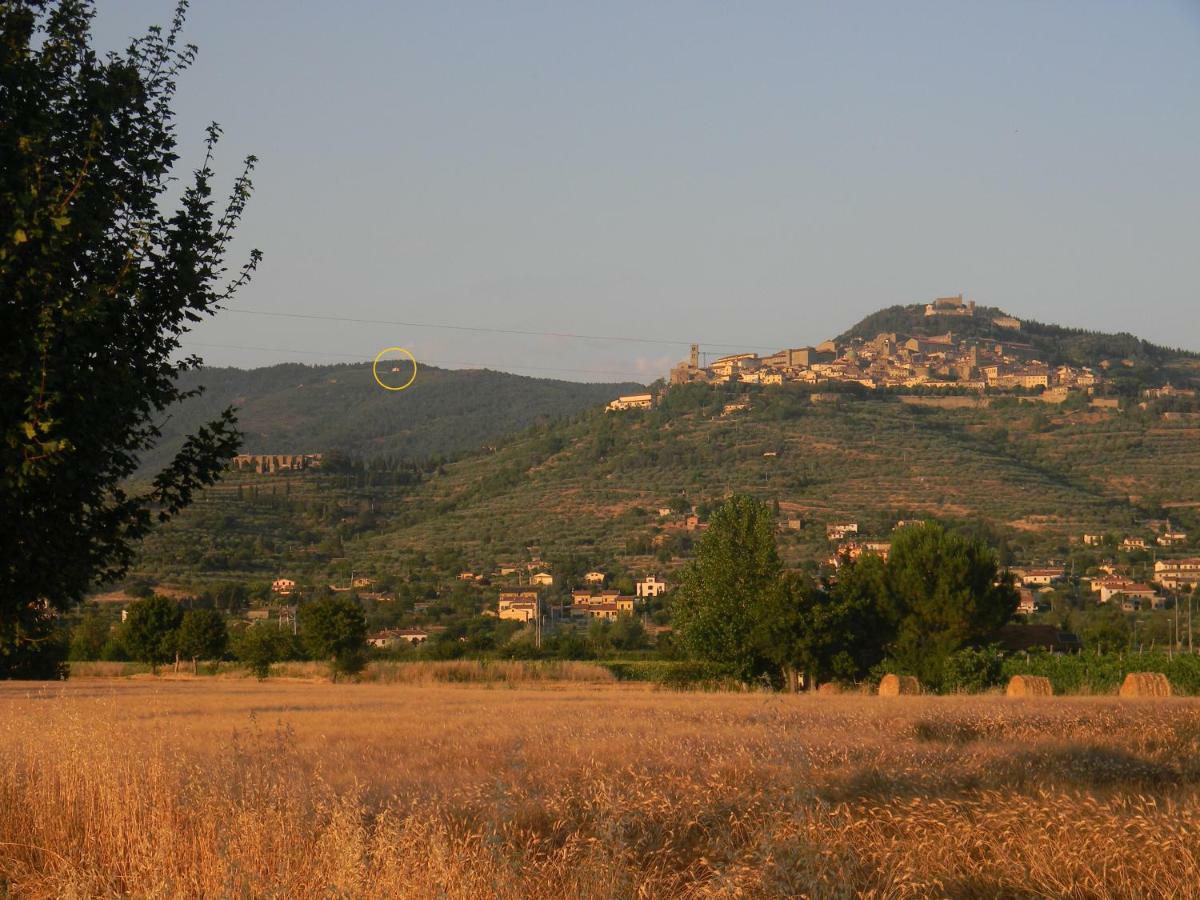La Casa Gialla Belvedere Cortona Exterior photo